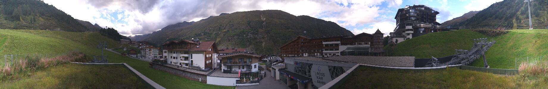 Obergurgl Hotel Edelweiß snow cam captured at 16 September 2026 at 5:58 pm GMT+2