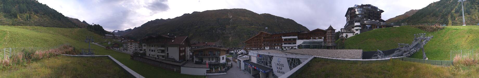 Obergurgl Hotel Edelweiß snow cam captured at 20 September 2026 at 6:29 pm GMT+2