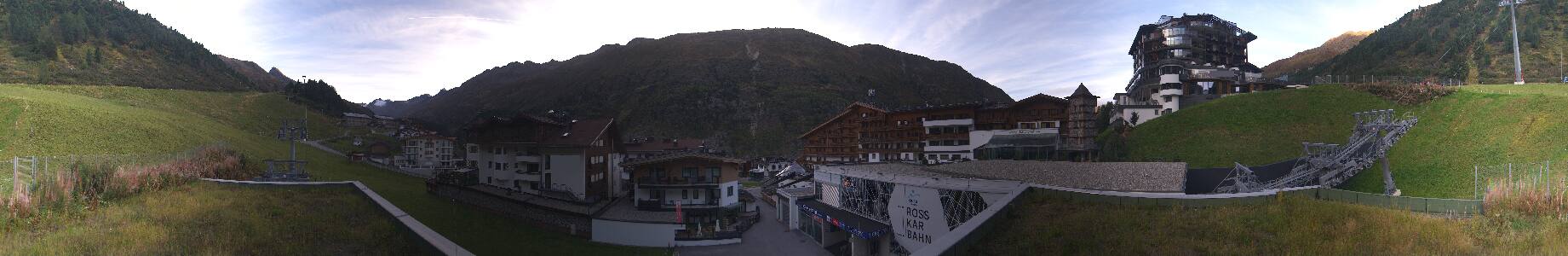 Obergurgl Hotel Edelweiß snow cam captured at 21 September 2026 at 6:41 pm GMT+2