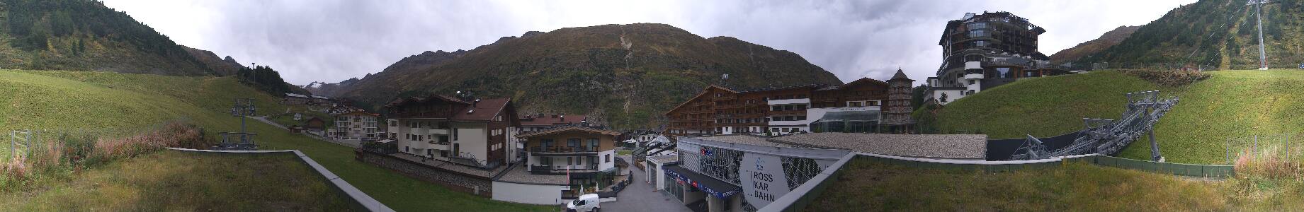 Obergurgl Hotel Edelweiß snow cam captured at 24 September 2026 at 5:06 pm GMT+2