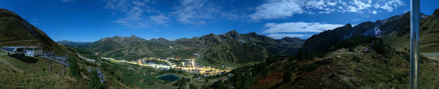 Obertauern Gamsleiten snow cam captured at 25 September 2026 at 11:55 pm GMT+2