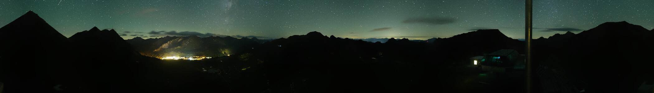 Obertauern Hundskogel snow cam captured at 14 September 2026 at 11:58 pm GMT+2
