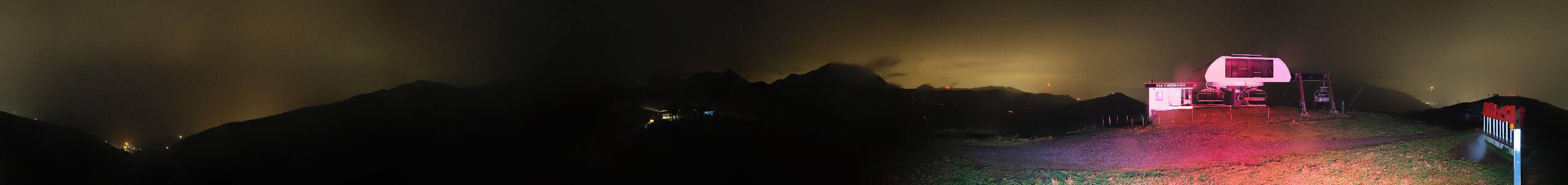 Panorama Alm Pass Thurn – Kitzbühel snow cam captured at 13 September 2026 at 11:52 pm GMT+2