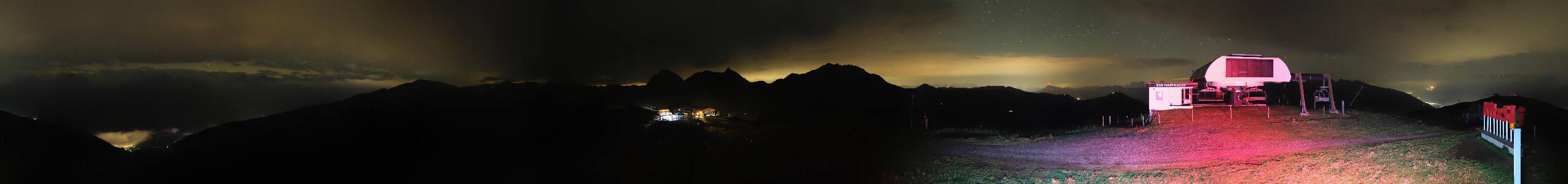 Panorama Alm Pass Thurn – Kitzbühel snow cam captured at 18 September 2026 at 11:53 pm GMT+2