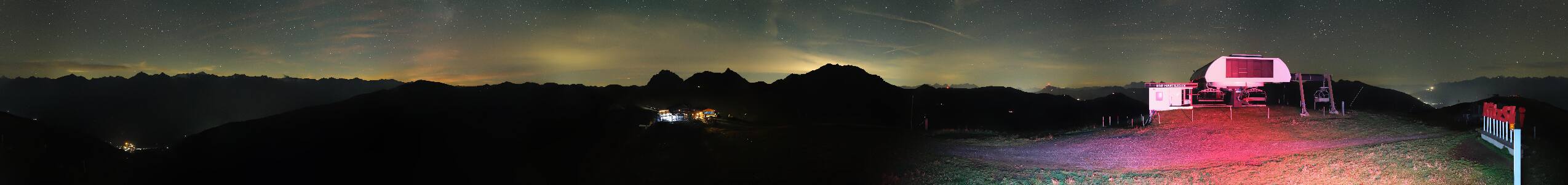 Panorama Alm Pass Thurn – Kitzbühel snow cam captured at 19 September 2026 at 11:58 pm GMT+2