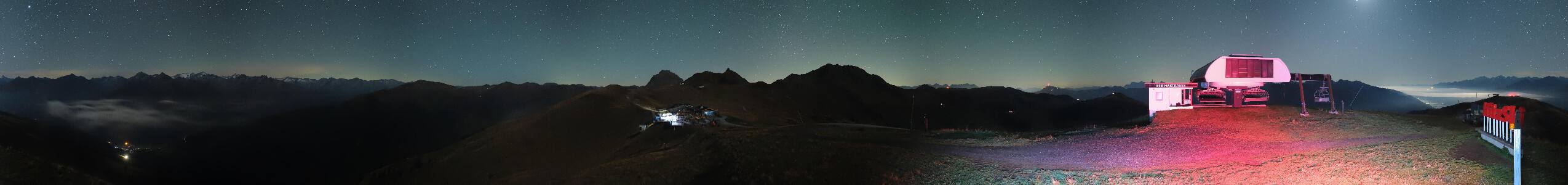 Panorama Alm Pass Thurn – Kitzbühel snow cam captured at 6 October 2026 at 4:42 am GMT+2
