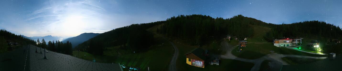 Pruggern Galsterberg snow cam captured at 2 October 2026 at 11:45 pm GMT+2