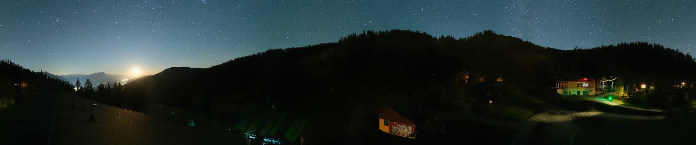 Pruggern Galsterberg snow cam captured at 3 October 2026 at 11:53 pm GMT+2