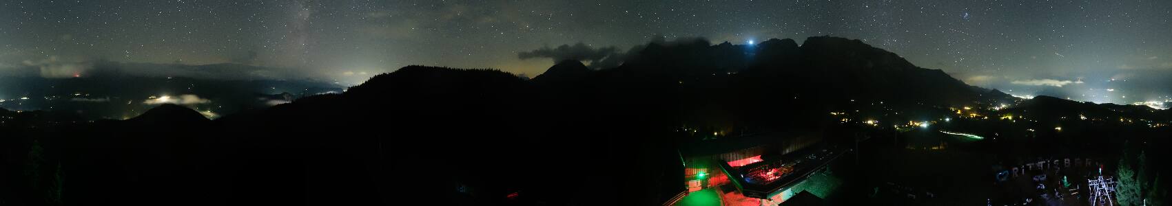 Ramsau a. D. Rittisberg snow cam captured at 11 September 2026 at 11:55 pm GMT+2