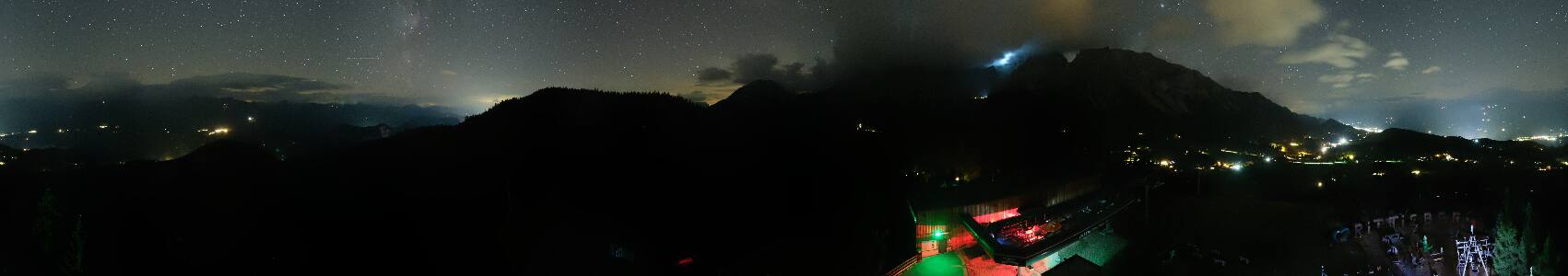 Ramsau a. D. Rittisberg snow cam captured at 12 September 2026 at 11:58 pm GMT+2
