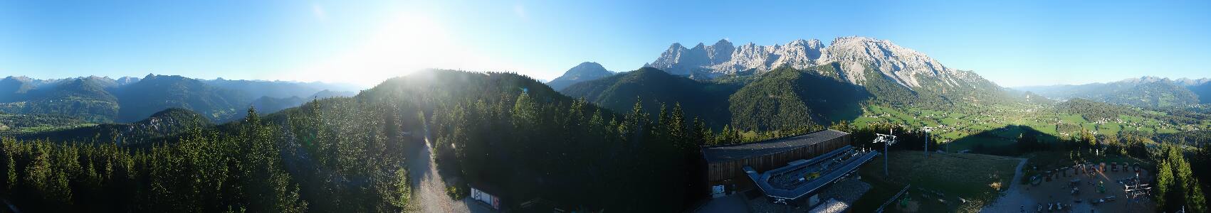 Ramsau a. D. Rittisberg snow cam captured at 15 September 2026 at 6:18 pm GMT+2