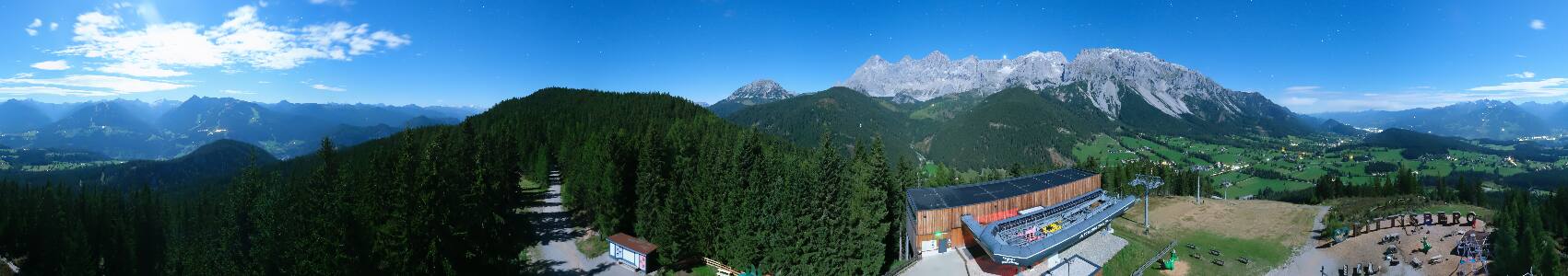 Ramsau a. D. Rittisberg snow cam captured at 25 September 2026 at 11:55 pm GMT+2