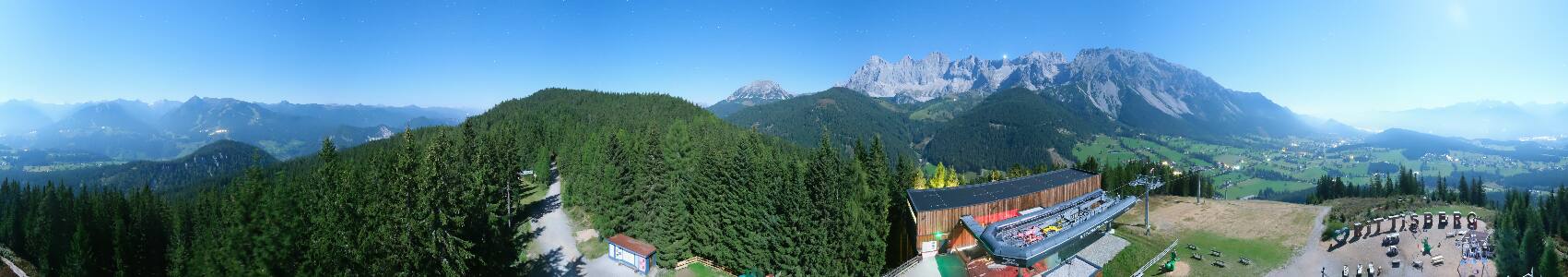 Ramsau a. D. Rittisberg snow cam captured at 28 September 2026 at 11:50 pm GMT+2