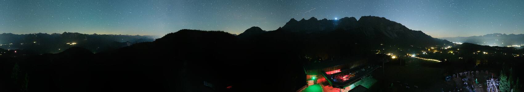 Ramsau a. D. Rittisberg snow cam captured at 3 October 2026 at 11:54 pm GMT+2