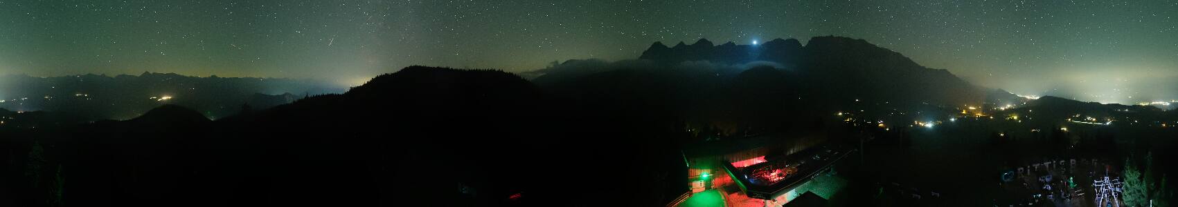 Ramsau a. D. Rittisberg snow cam captured at 5 October 2026 at 11:54 pm GMT+2