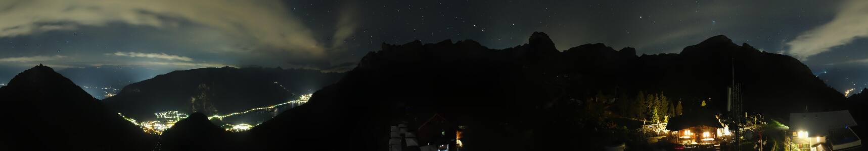 Rofan Seilbahn Bergstation snow cam captured at 12 September 2026 at 11:59 pm GMT+2