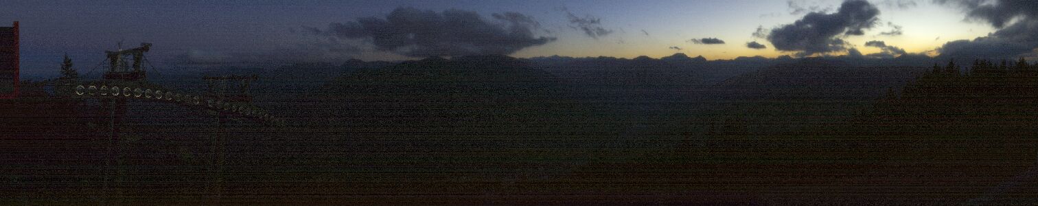 Saalbach-Hinterglemm Kohlmais snow cam captured at 22 September 2026 at 7:33 pm GMT+2