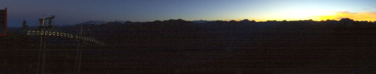 Saalbach-Hinterglemm Kohlmais snow cam captured at 26 September 2026 at 7:22 pm GMT+2