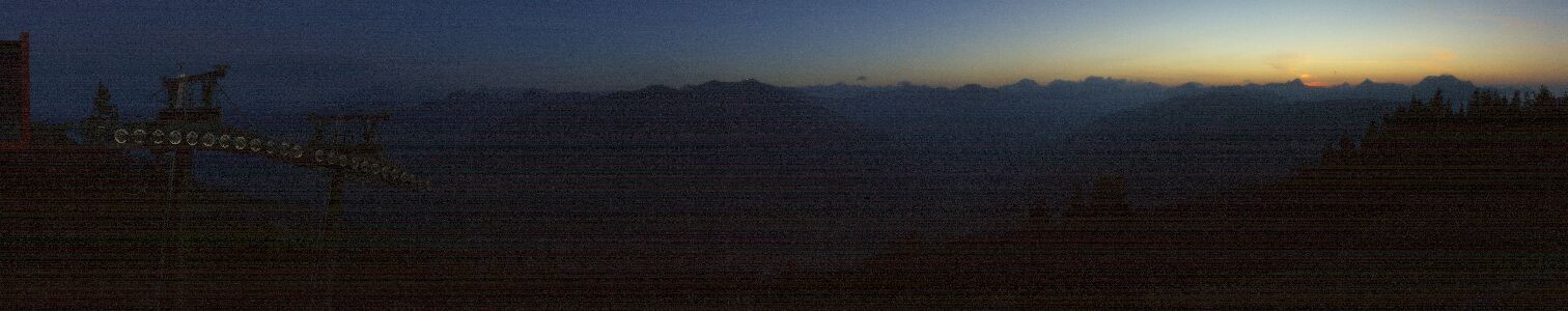 Saalbach-Hinterglemm Kohlmais snow cam captured at 2 October 2026 at 7:14 pm GMT+2