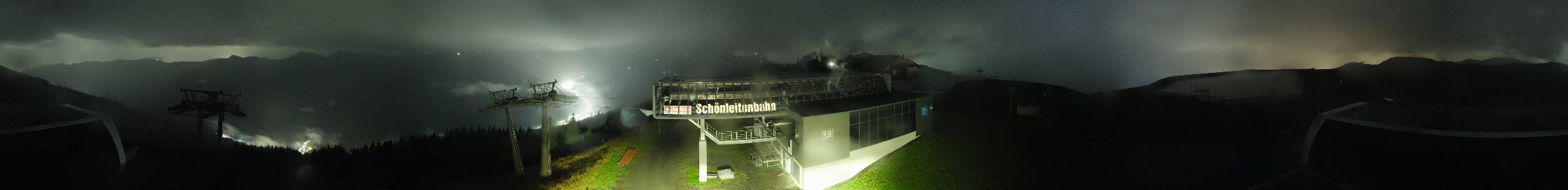 Saalbach-Hinterglemm Wildenkarkogel snow cam captured at 13 September 2026 at 11:53 pm GMT+2