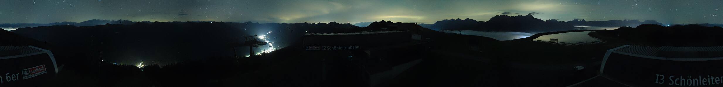 Saalbach-Hinterglemm Wildenkarkogel snow cam captured at 17 September 2026 at 11:53 pm GMT+2