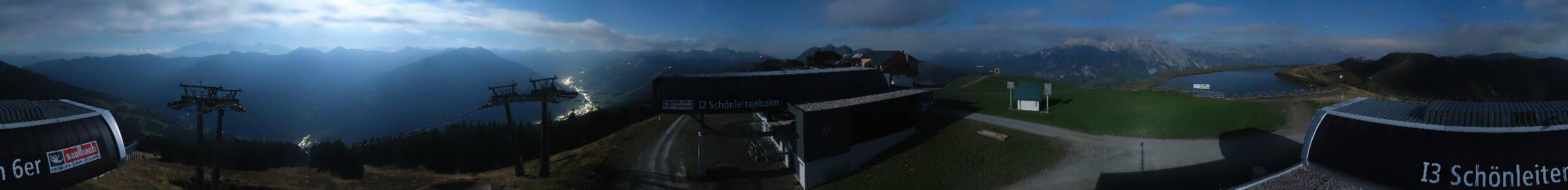 Saalbach-Hinterglemm Wildenkarkogel snow cam captured at 22 September 2026 at 11:51 pm GMT+2