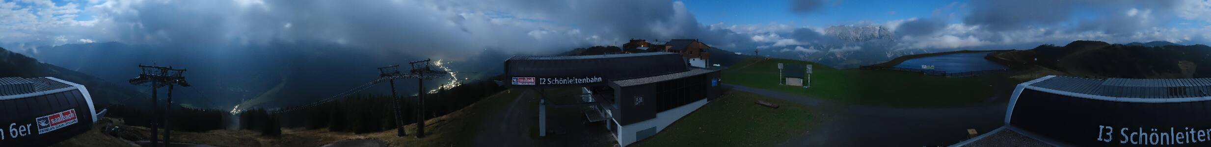 Saalbach-Hinterglemm Wildenkarkogel snow cam captured at 24 September 2026 at 11:54 pm GMT+2