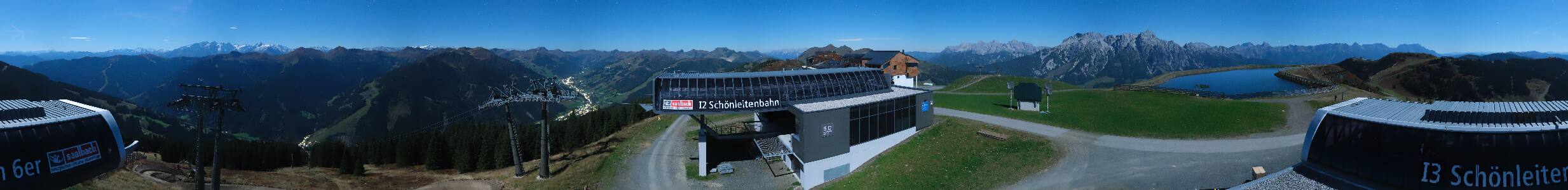 Saalbach-Hinterglemm Wildenkarkogel snow cam captured at 27 September 2026 at 11:54 pm GMT+2
