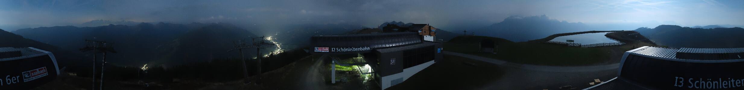 Saalbach-Hinterglemm Wildenkarkogel snow cam captured at 1 October 2026 at 11:52 pm GMT+2