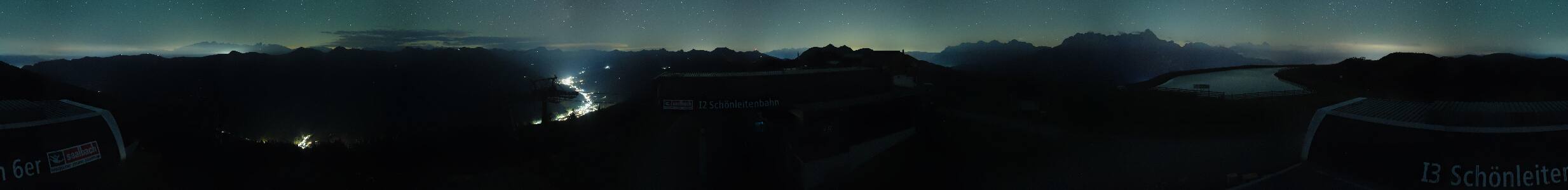 Saalbach-Hinterglemm Wildenkarkogel snow cam captured at 5 October 2026 at 11:54 pm GMT+2