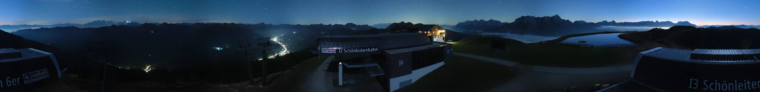 Saalbach-Hinterglemm Wildenkarkogel snow cam captured at 6 October 2026 at 6:02 am GMT+2