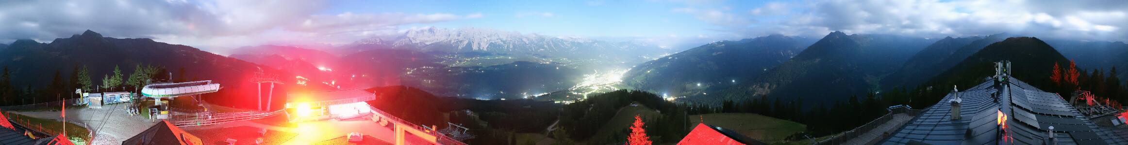 Schladming Hochwurzen snow cam captured at 22 September 2026 at 11:52 pm GMT+2