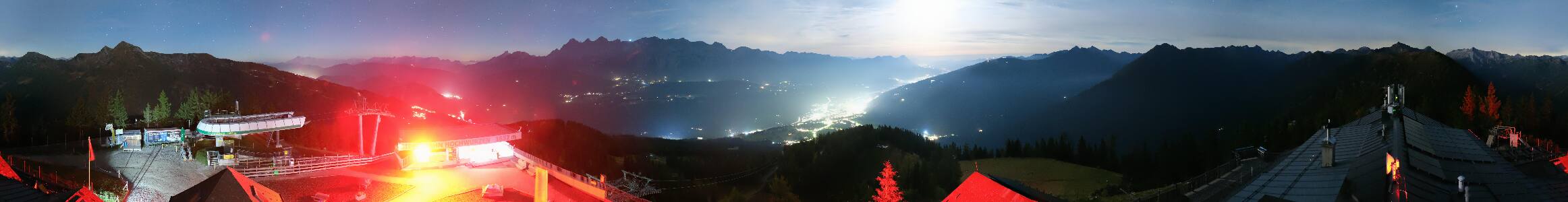 Schladming Hochwurzen snow cam captured at 2 October 2026 at 11:47 pm GMT+2