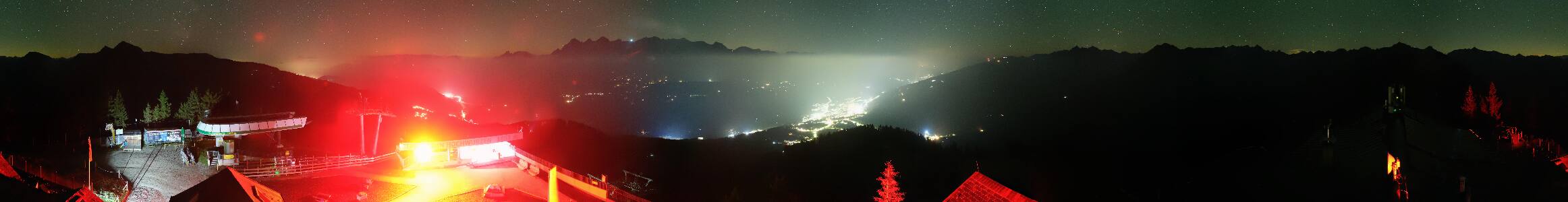 Schladming Hochwurzen snow cam captured at 5 October 2026 at 11:54 pm GMT+2
