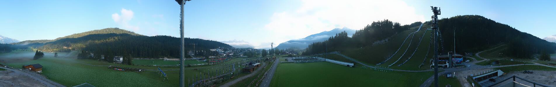 Seefeld Casino Arena snow cam captured at 12 September 2026 at 8:11 am GMT+2