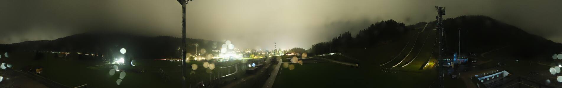 Seefeld Casino Arena snow cam captured at 16 September 2026 at 11:52 pm GMT+2