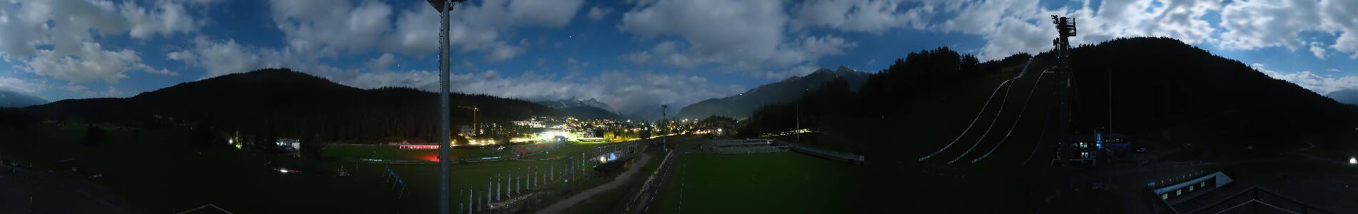 Seefeld Casino Arena snow cam captured at 24 September 2026 at 11:55 pm GMT+2