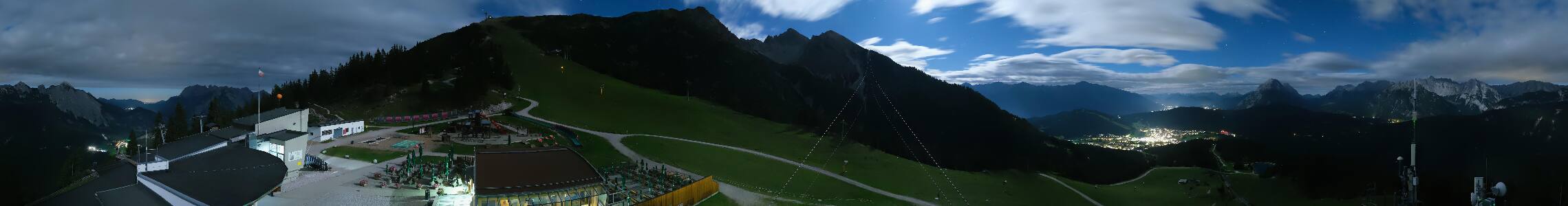 Seefeld Rosshütte snow cam captured at 23 September 2026 at 11:53 pm GMT+2