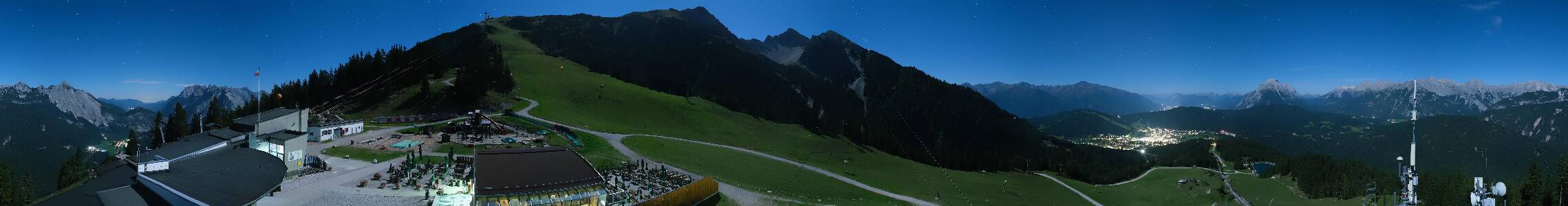 Seefeld Rosshütte snow cam captured at 27 September 2026 at 11:55 pm GMT+2