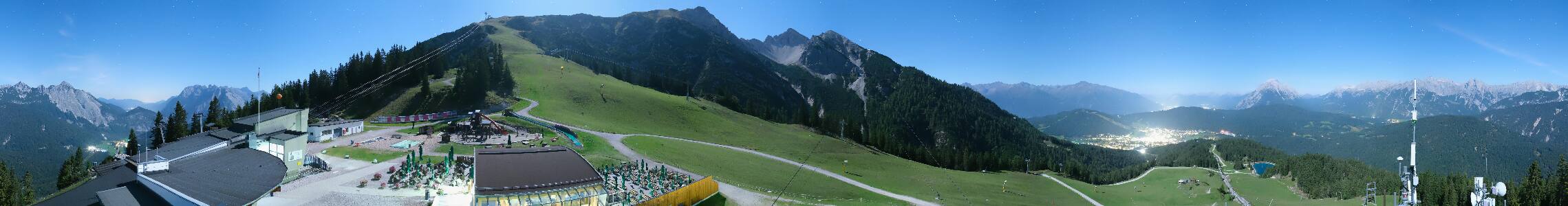 Seefeld Rosshütte snow cam captured at 28 September 2026 at 11:51 pm GMT+2