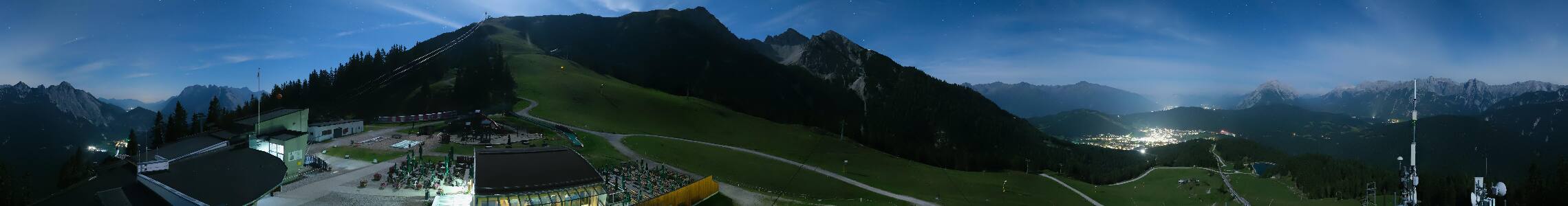Seefeld Rosshütte snow cam captured at 29 September 2026 at 11:45 pm GMT+2
