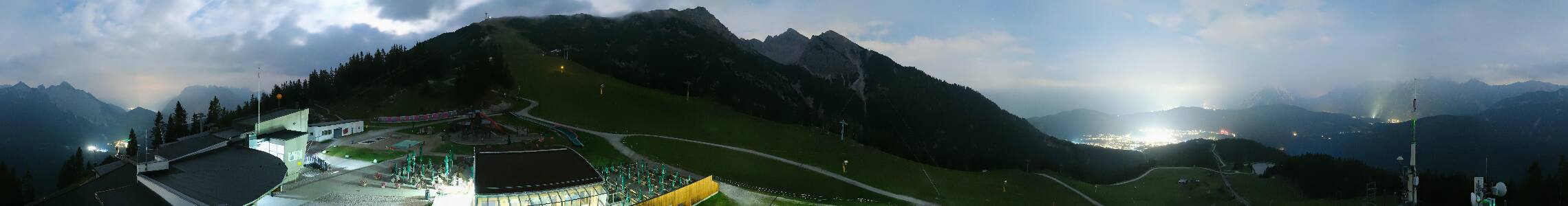 Seefeld Rosshütte snow cam captured at 1 October 2026 at 11:45 pm GMT+2