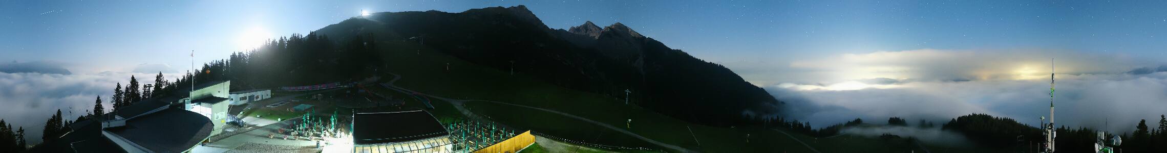 Seefeld Rosshütte snow cam captured at 2 October 2026 at 11:47 pm GMT+2