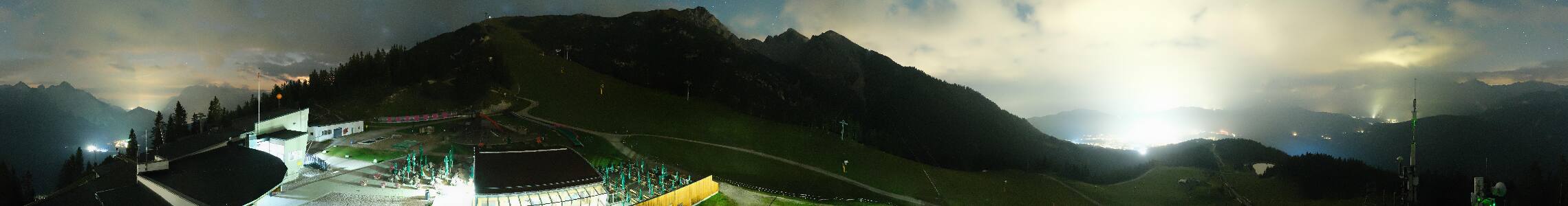Seefeld Rosshütte snow cam captured at 3 October 2026 at 11:55 pm GMT+2
