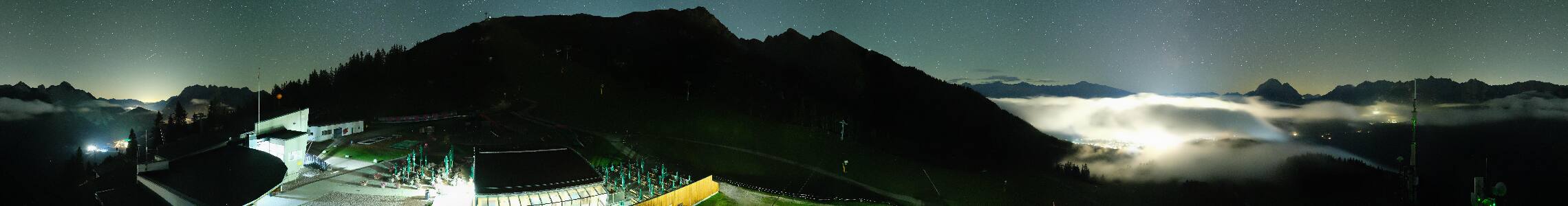 Seefeld Rosshütte snow cam captured at 5 October 2026 at 11:59 pm GMT+2
