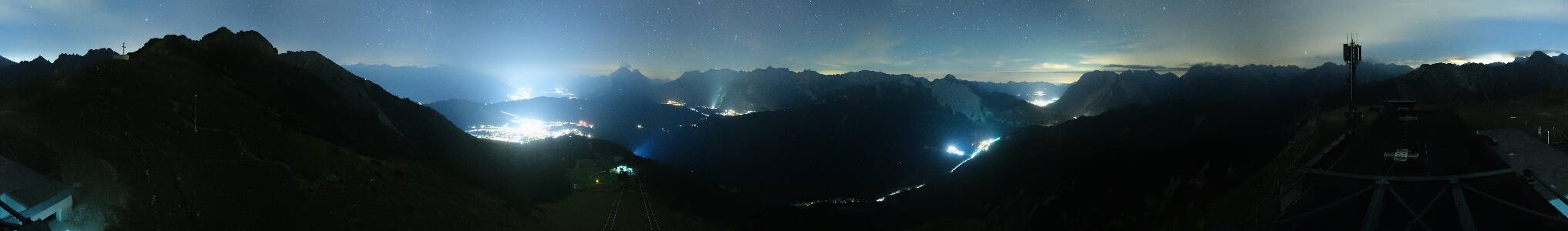 Seefeld Seefelder Joch snow cam captured at 12 September 2026 at 11:49 pm GMT+2