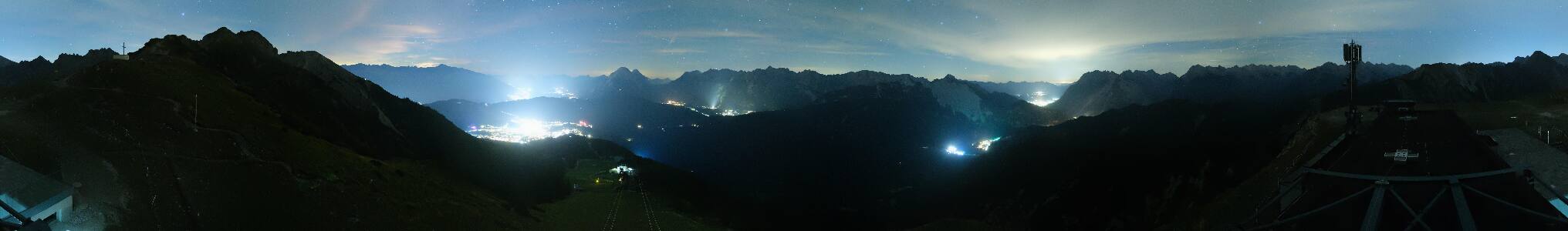 Seefeld Seefelder Joch snow cam captured at 19 September 2026 at 11:54 pm GMT+2