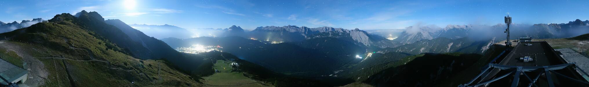 Seefeld Seefelder Joch snow cam captured at 21 September 2026 at 11:52 pm GMT+2
