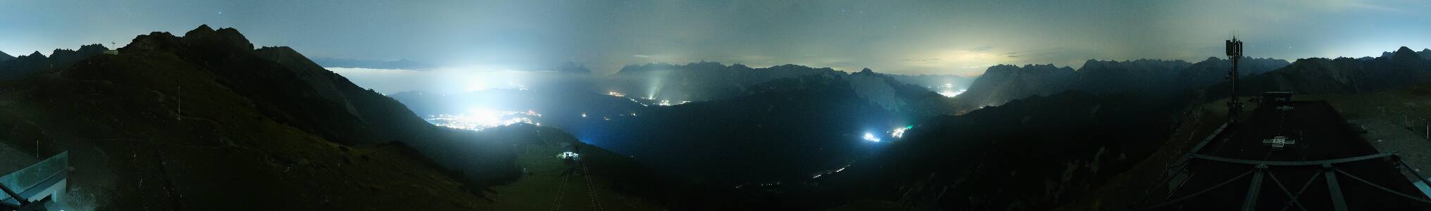 Seefeld Seefelder Joch snow cam captured at 4 October 2026 at 11:53 pm GMT+2