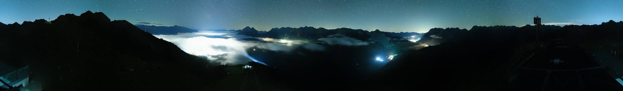 Seefeld Seefelder Joch snow cam captured at 5 October 2026 at 11:54 pm GMT+2